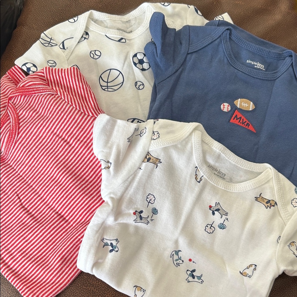 Simple Joys by Carter's Kids Short Sleeve Tees - Multi-Pack